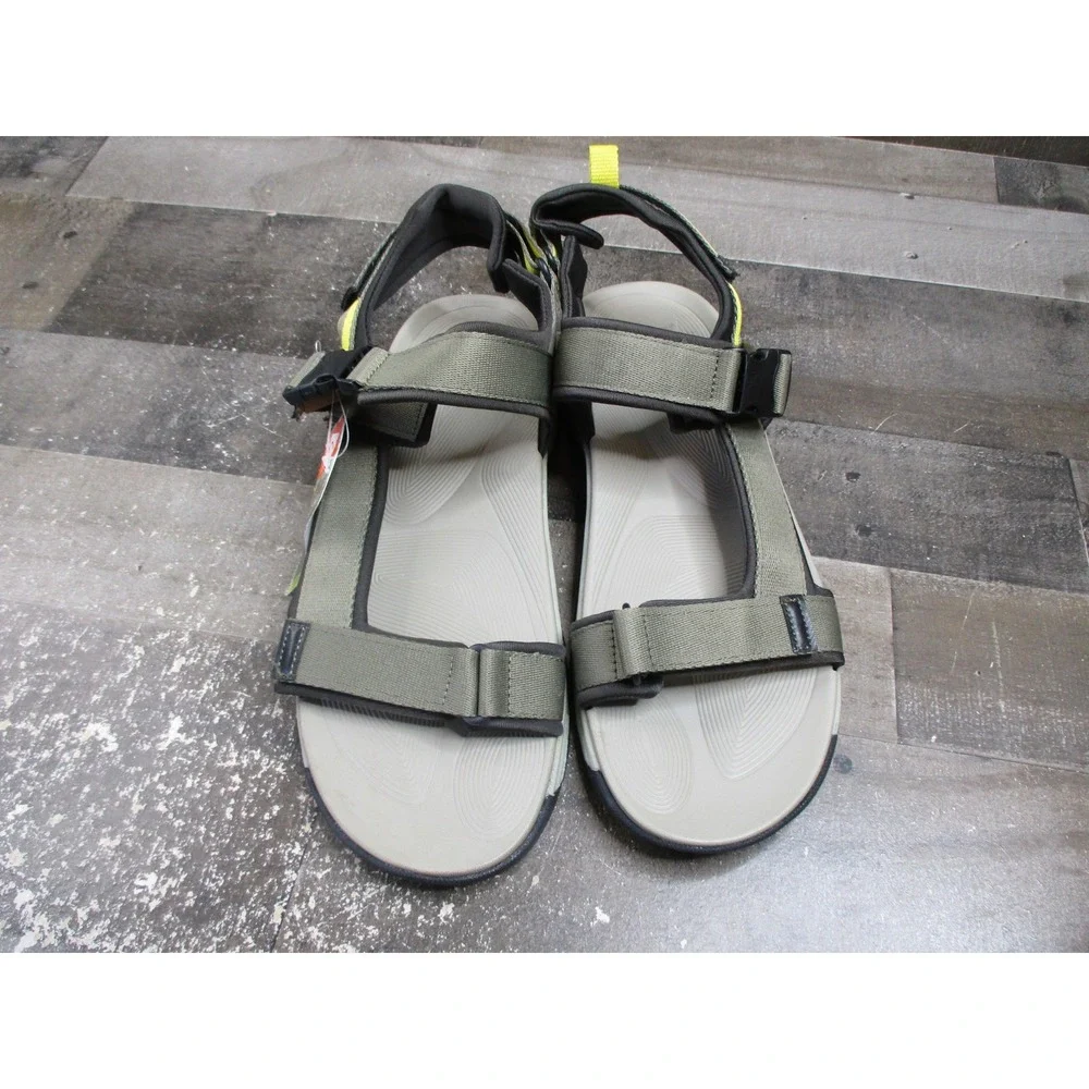 Ozark Trail Shoes Mens Size 13 Moss Green Trek Sandals Outdoor Comfort Hiking